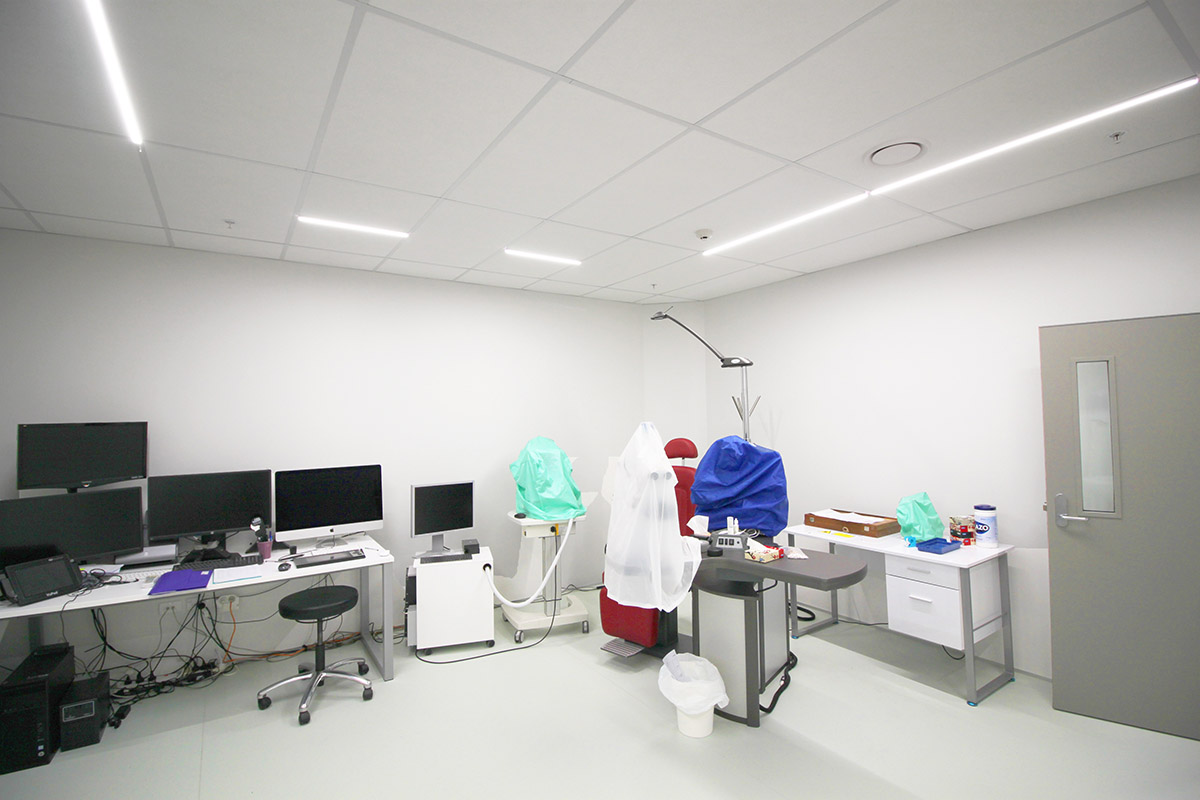 Hastings Eye Hospital - Gridlux in Harmony Hospitone Ceiling